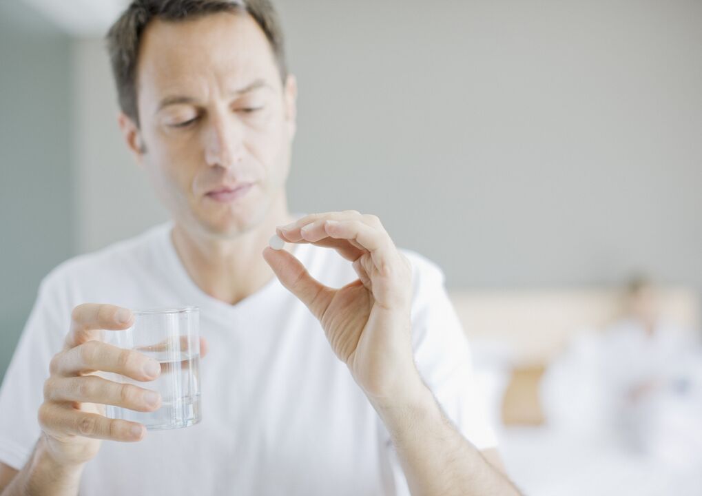 Prise de prédisponte de la prostatite
