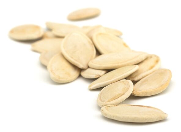 graines de citrouille dans les capsules pré-stoorm